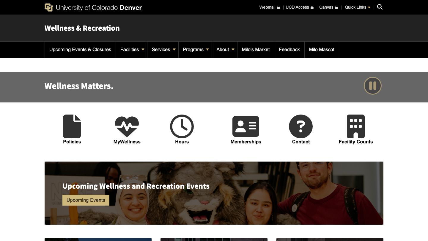 CU Denver Student Wellness Center