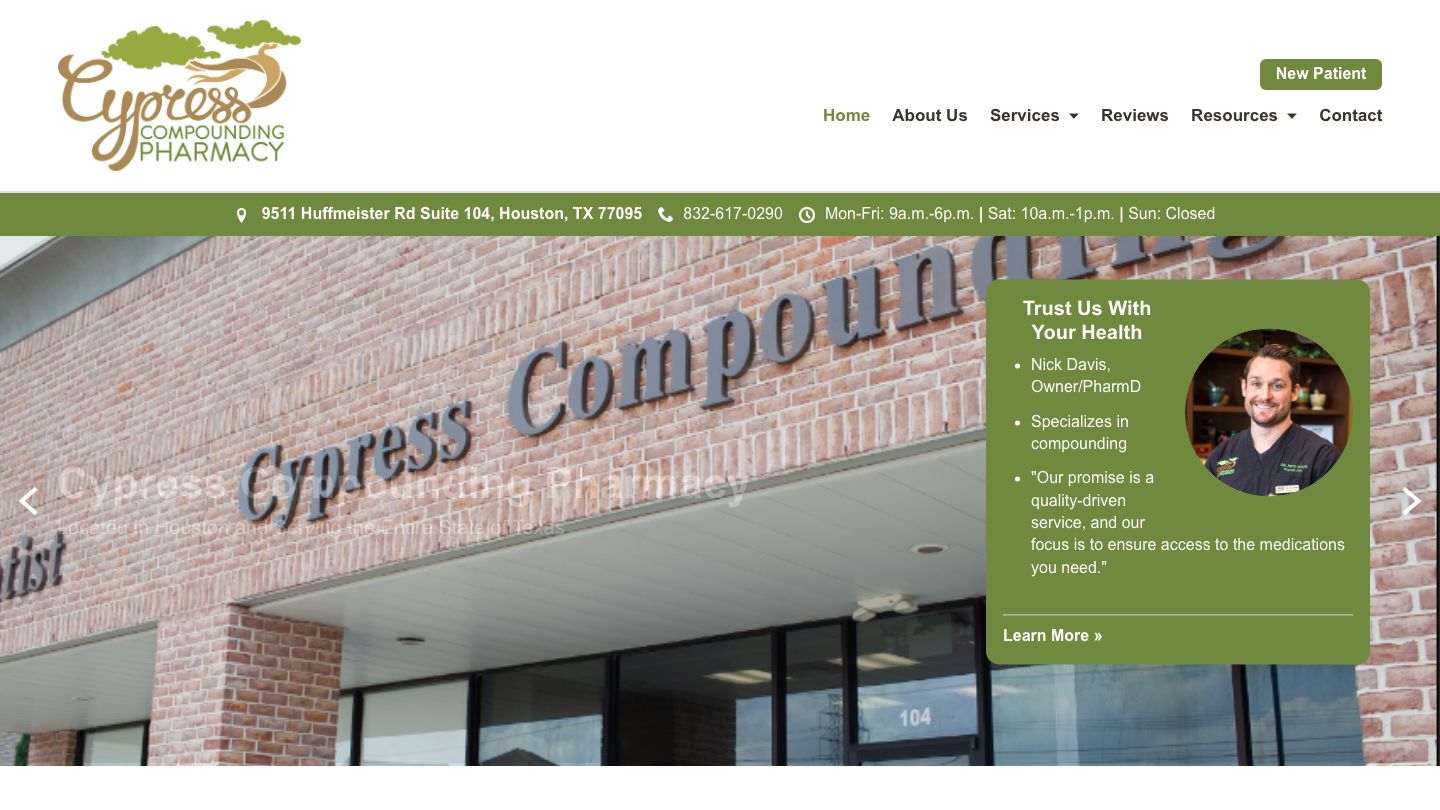 Cypress Compounding Pharmacy