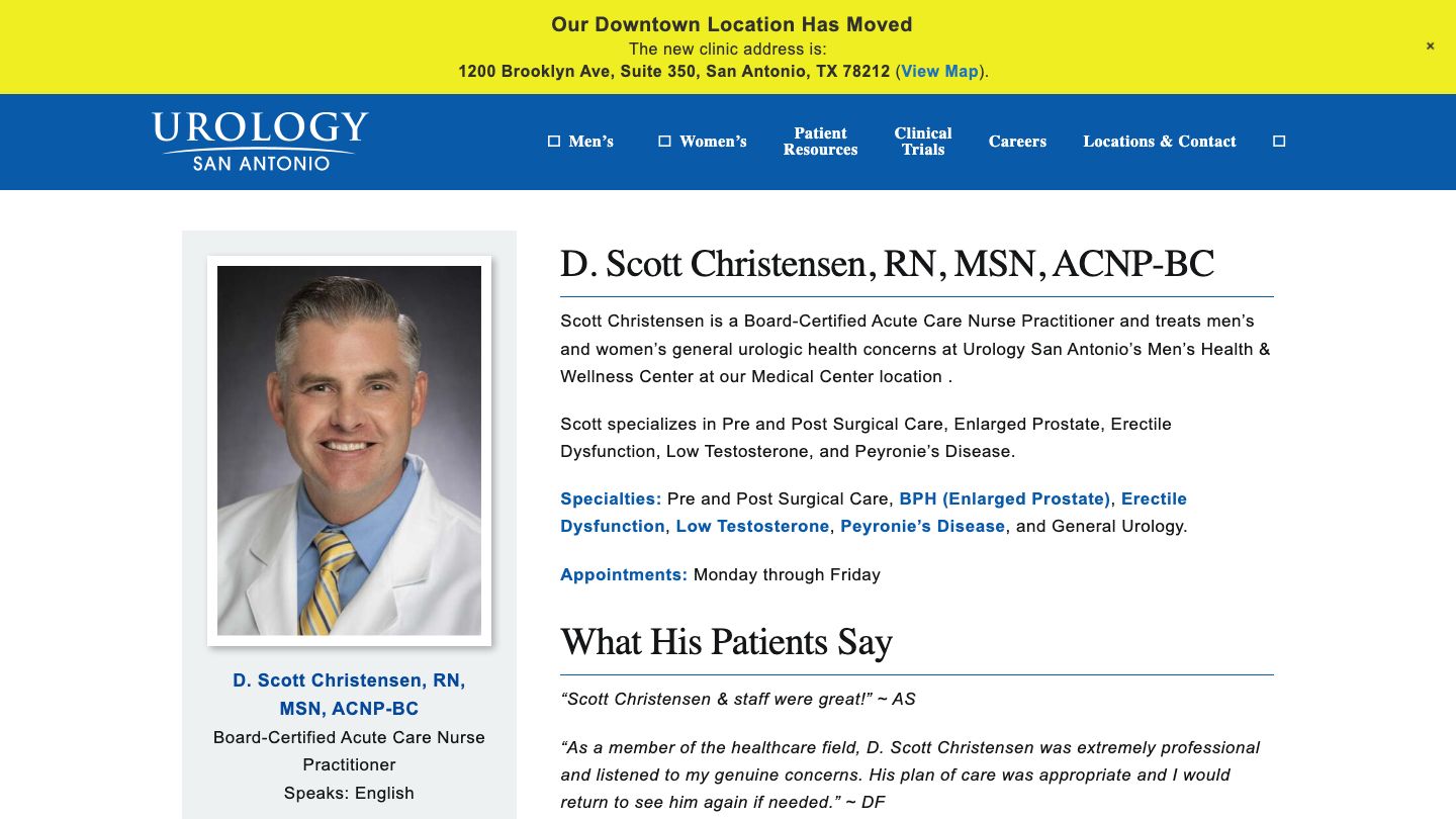 D. Scott Christensen, ACNP