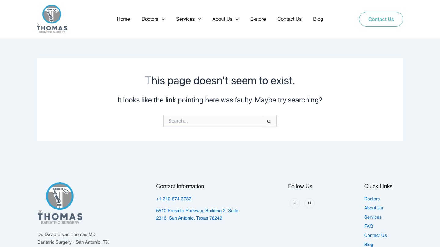 David Thomas, MD: Bariatric Surgeon