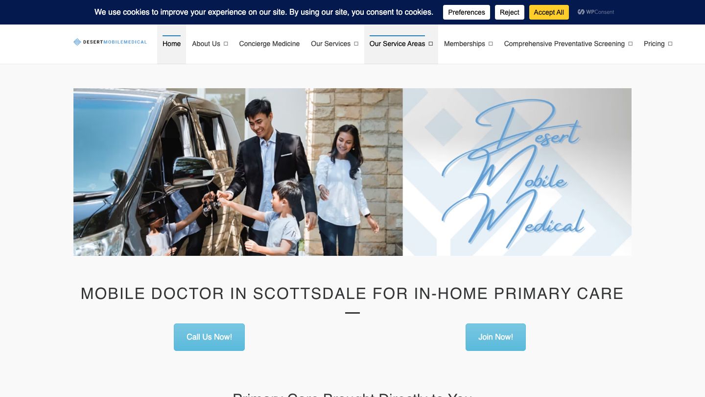 Desert Mobile Medical | Concierge Physicians - Scottsdale