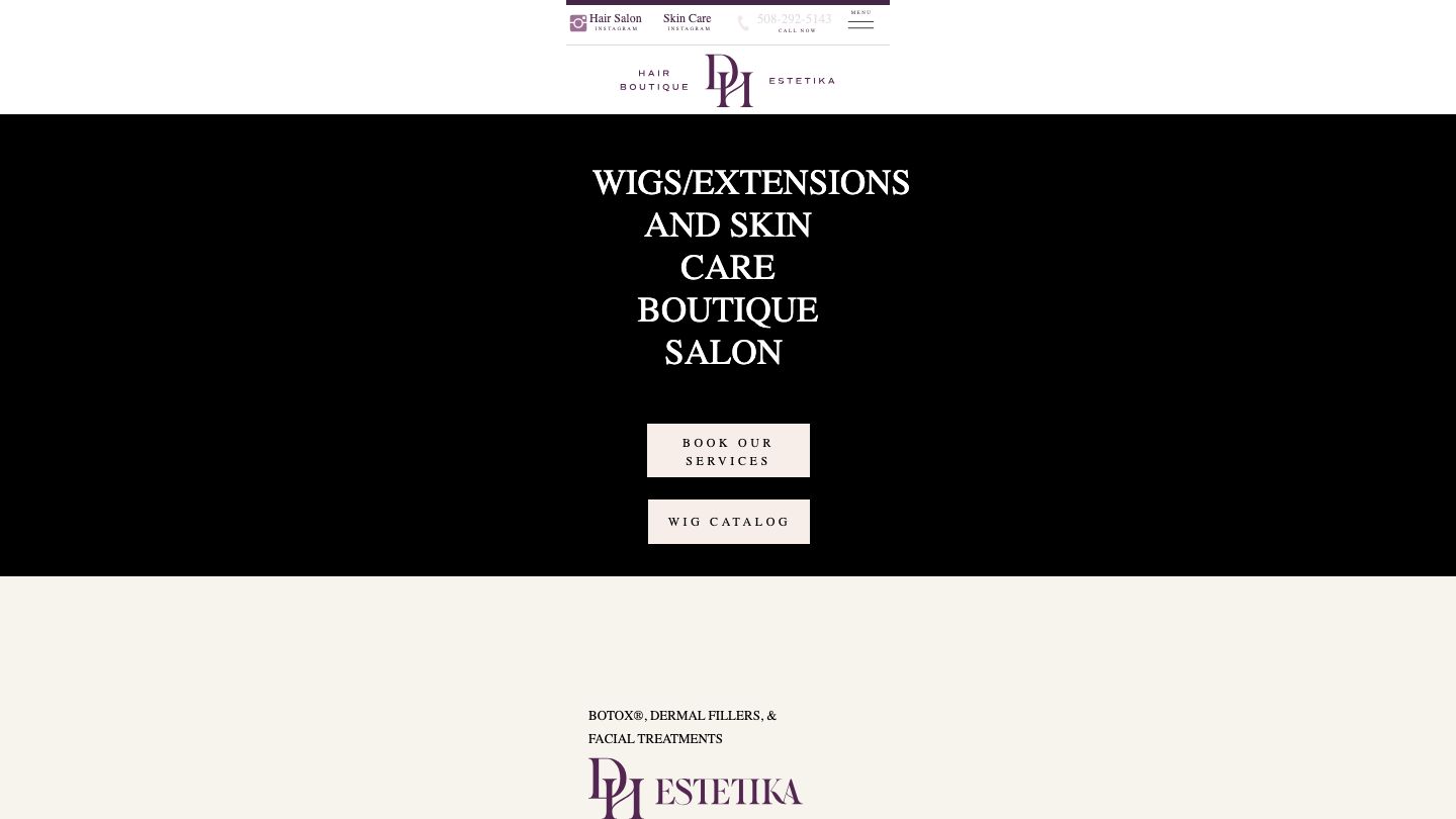 DH Estetika: Skin Care and Wig Boutique - Boston
