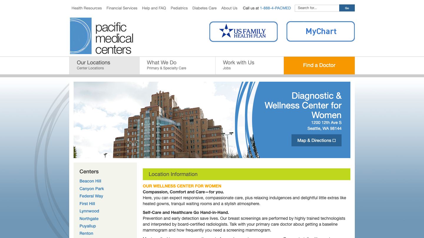 Diagnostic & Wellness Center for Women