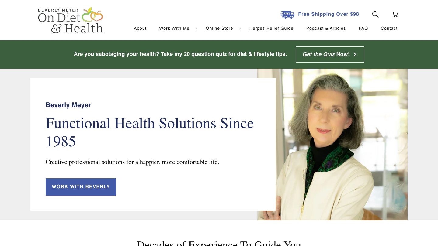 Diet & Health Center Beverly Meyer