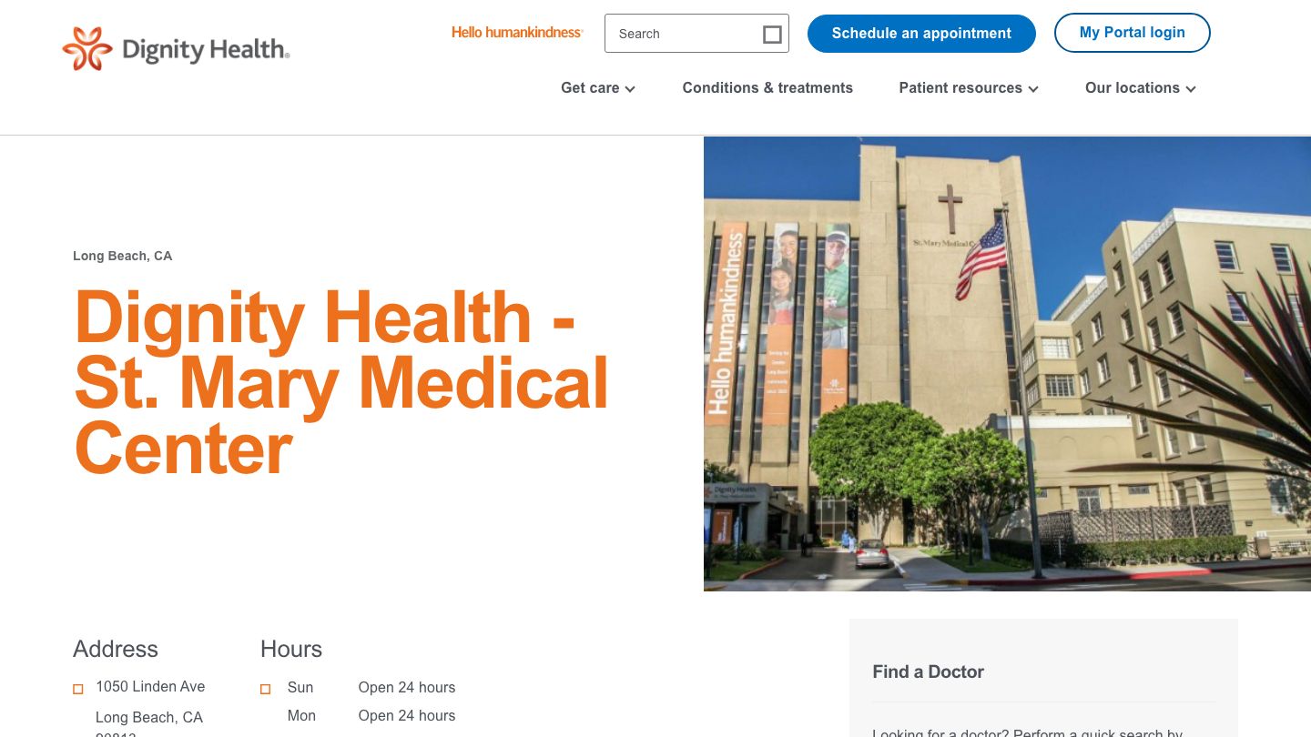 Dignity Health - St. Mary Medical Center