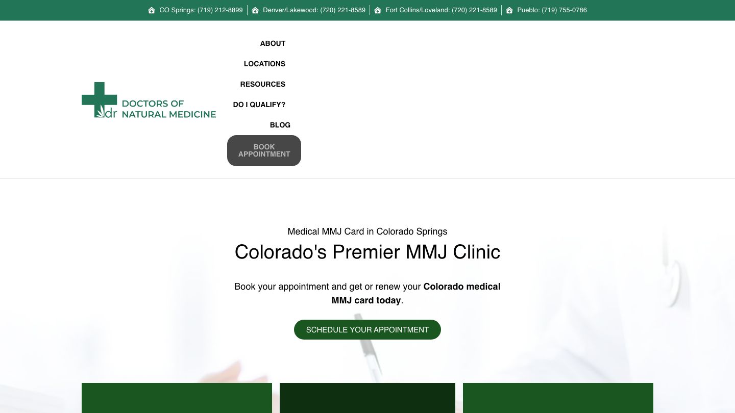 Doctors of Natural Medicine - Medical Marijuana Doctor - MMJ Evaluations