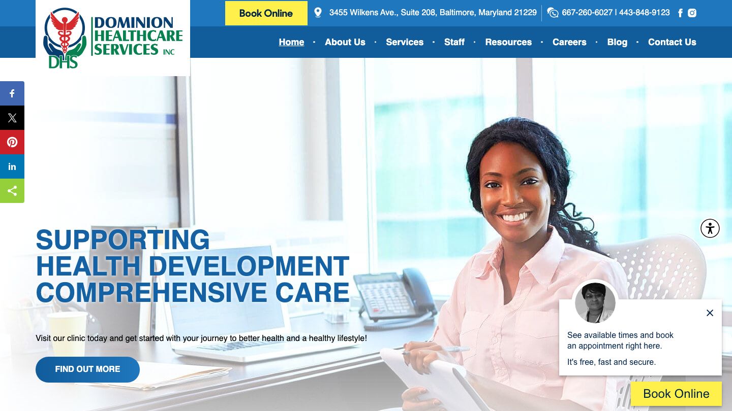 Dominion healthcare services inc