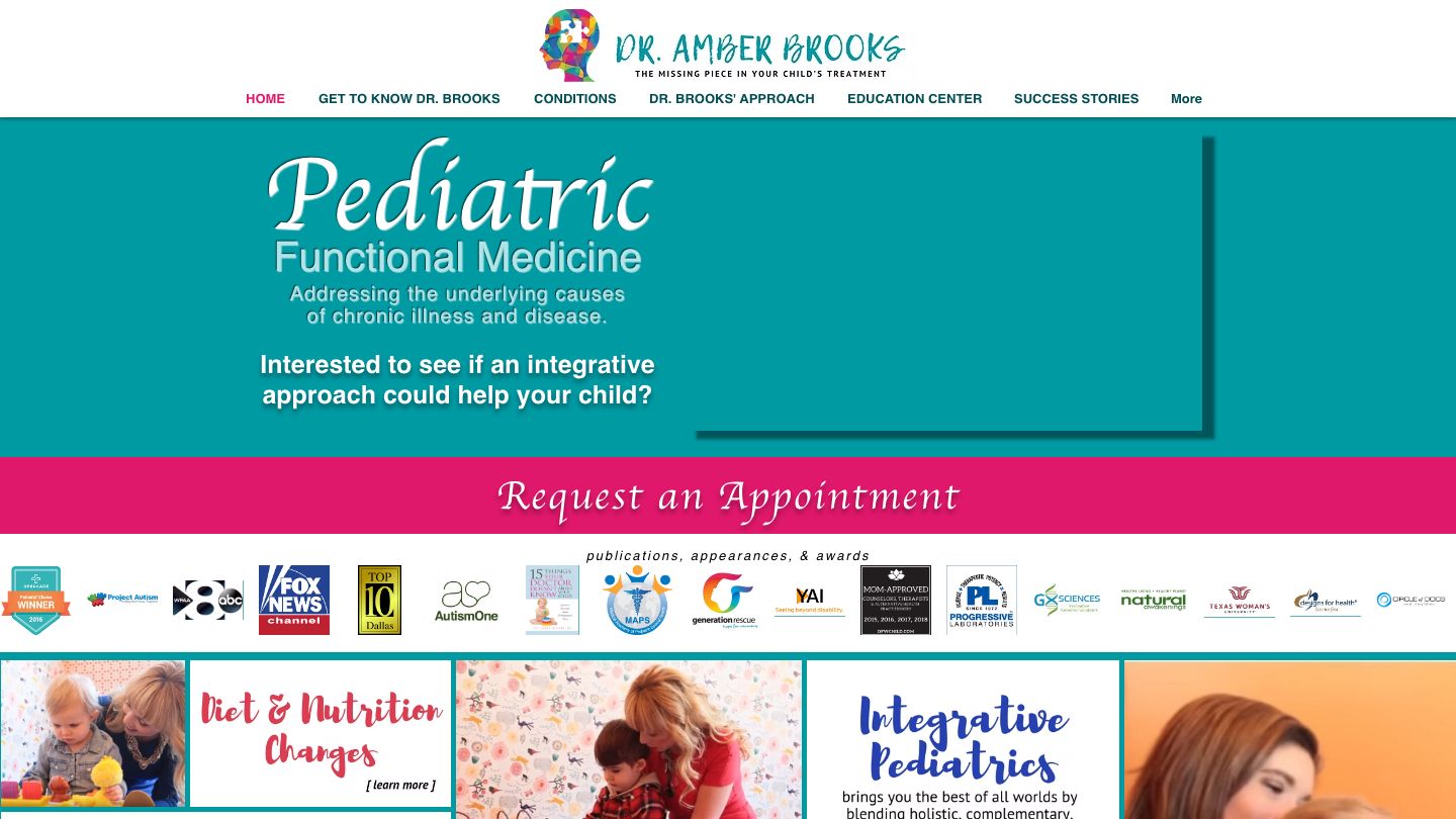 Dr. Amber Brooks, DC, MSN, CACCP, BCIP, RN- Whole Child Wellness