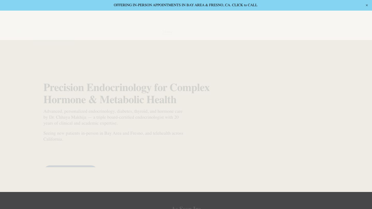 Dr. Chhaya Makhija, MD | Endocrinologist | Unified Endocrine & Diabetes Care | Fresno