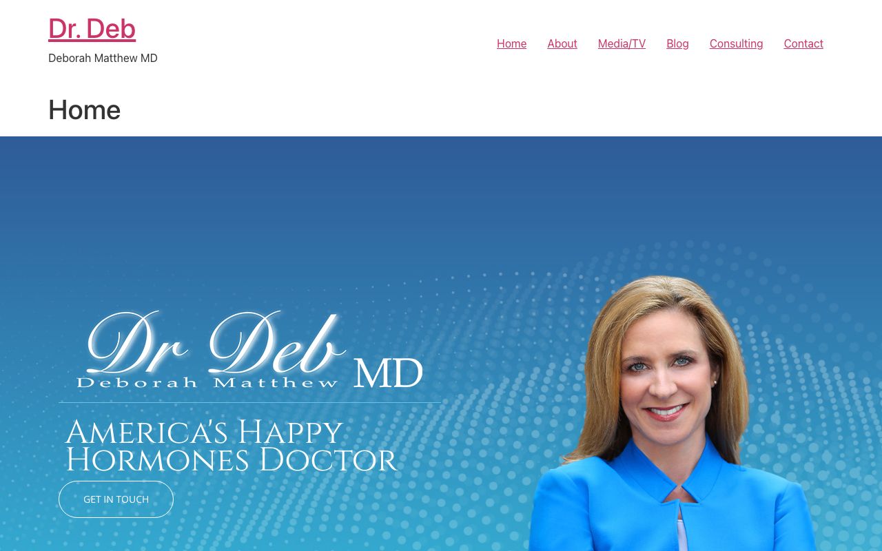 Dr. Deb Matthew