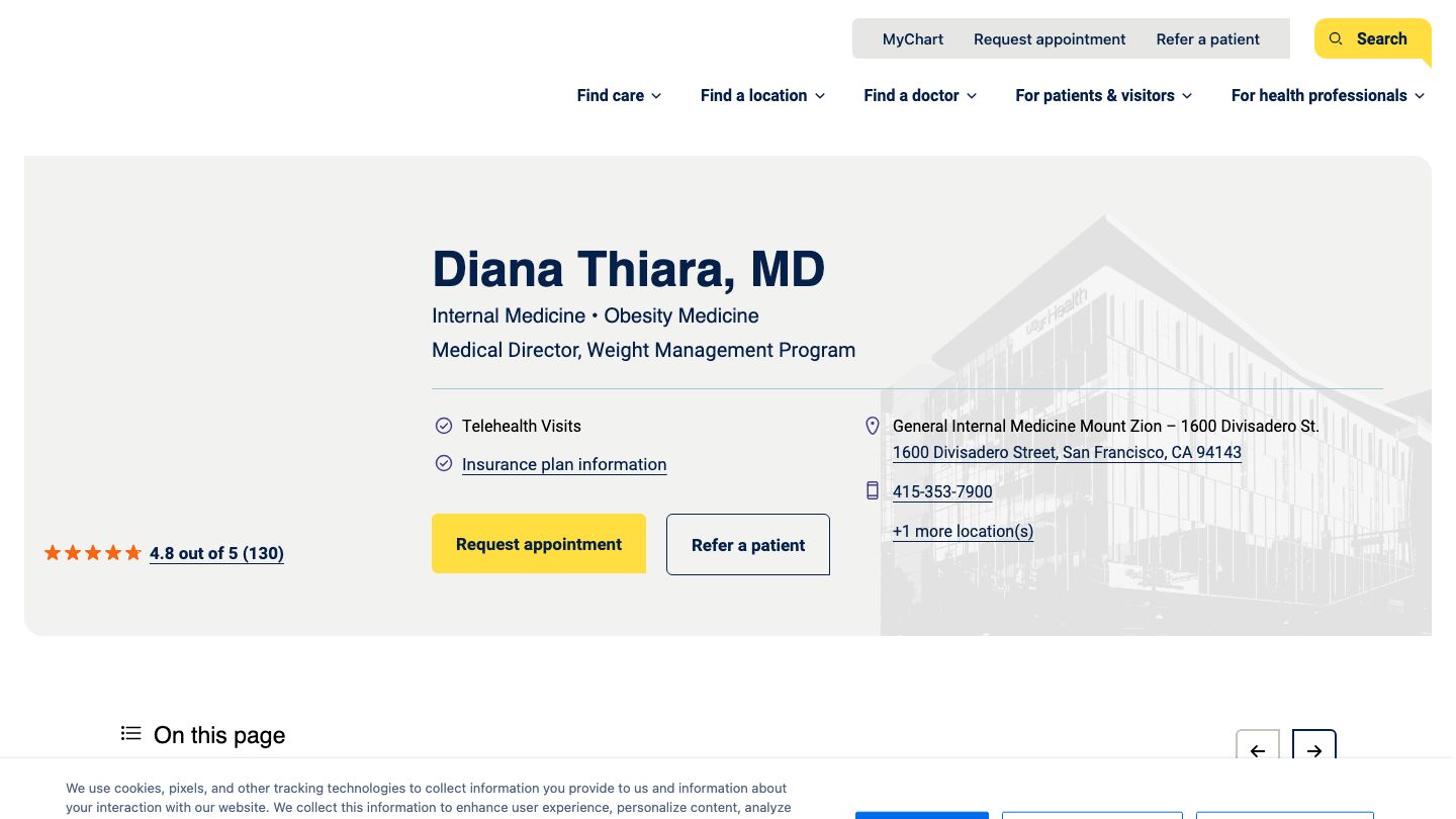 Dr. Diana Thiara, MD
