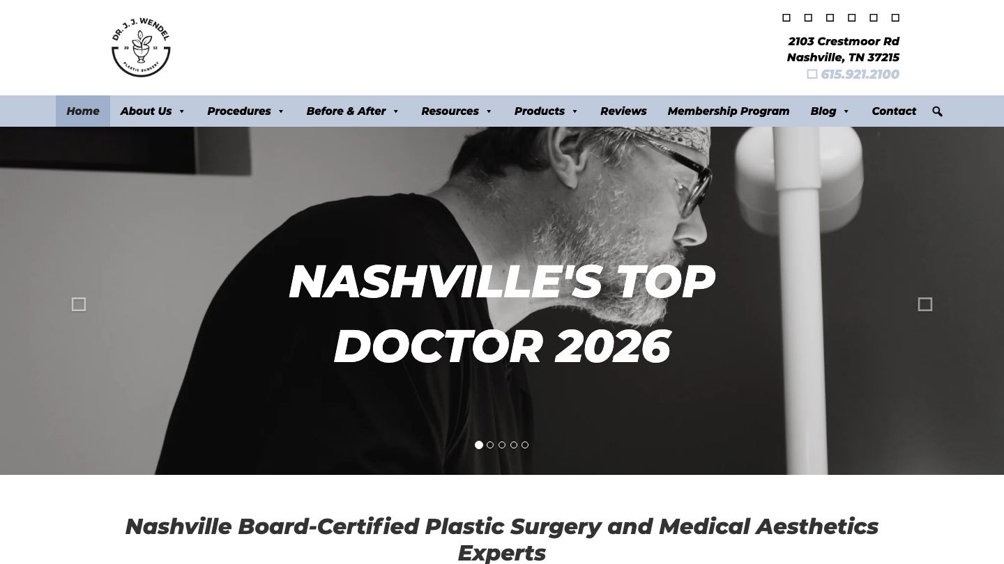 Dr. J. J. Wendel Plastic Surgery