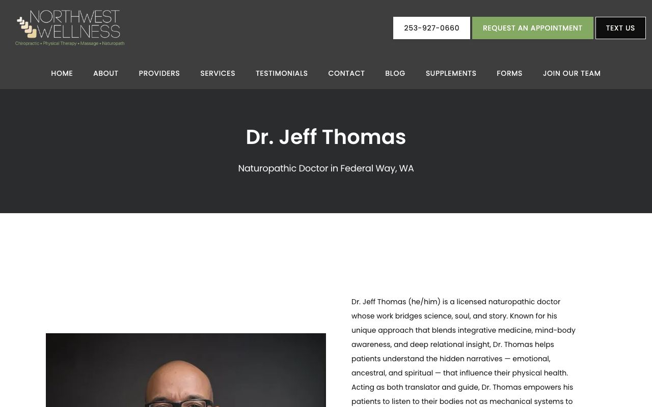 Dr. Jeff Thomas