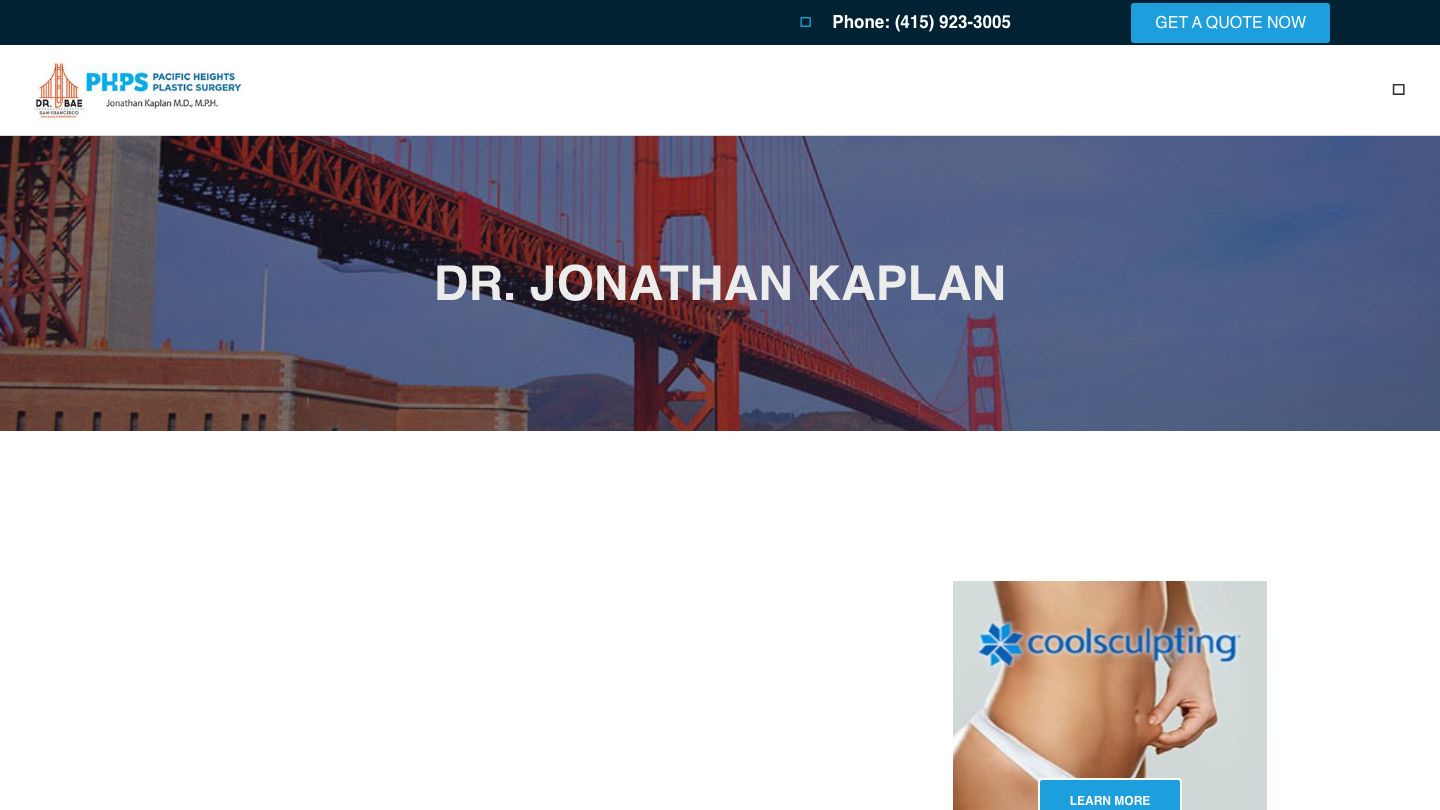Dr. Jonathan Kaplan