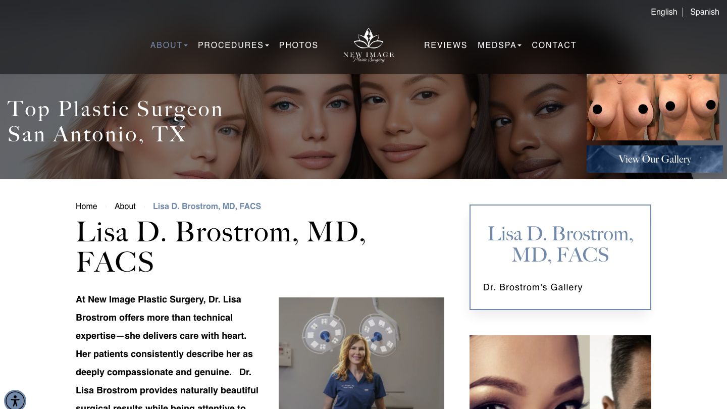 Dr. Lisa Brostrom - Plastic Surgeon