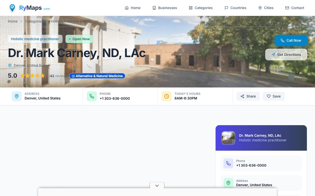 Dr. Mark Carney, ND, LAc