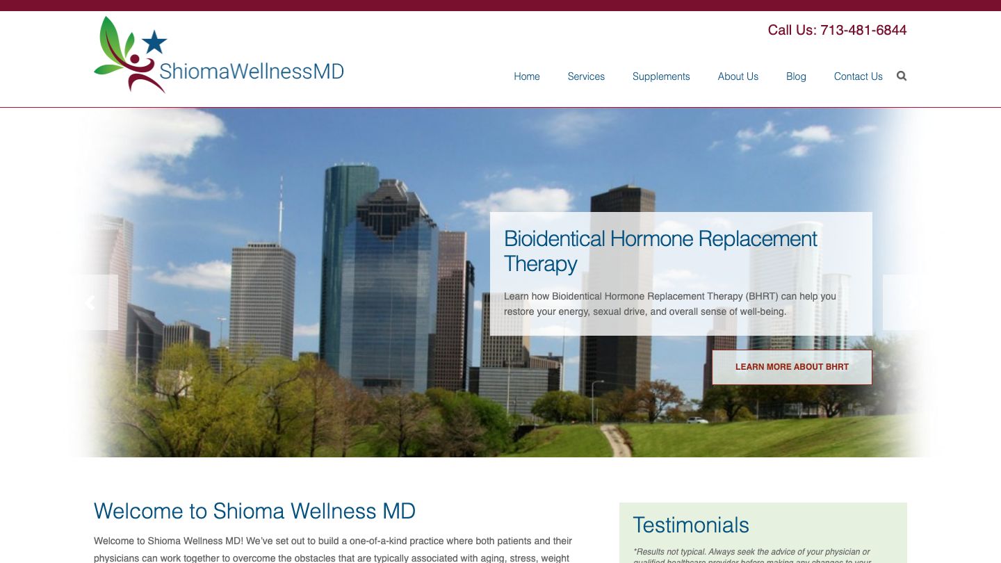 Dr. Phyllis Okereke - Shioma Wellness MD of Houston