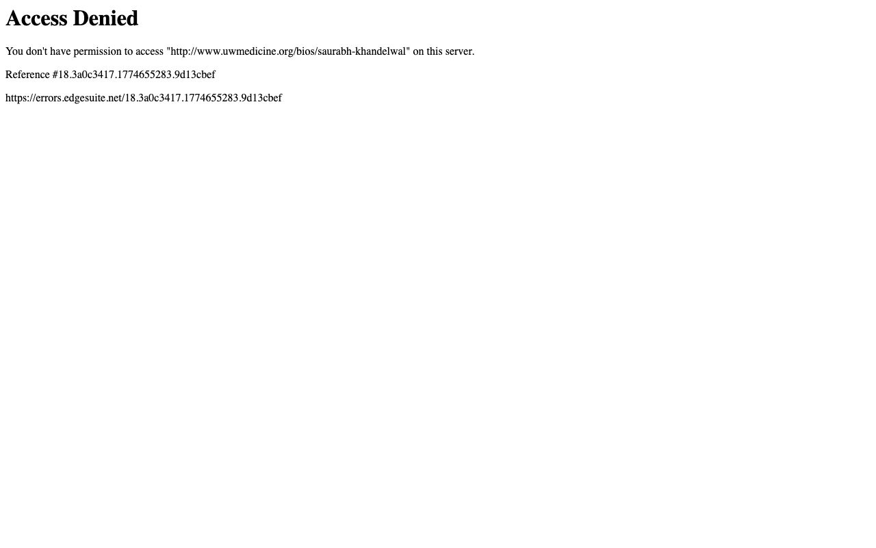 Dr. Saurabh Khandelwal