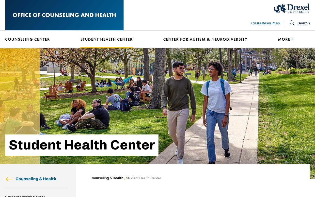 Drexel Student Health Center