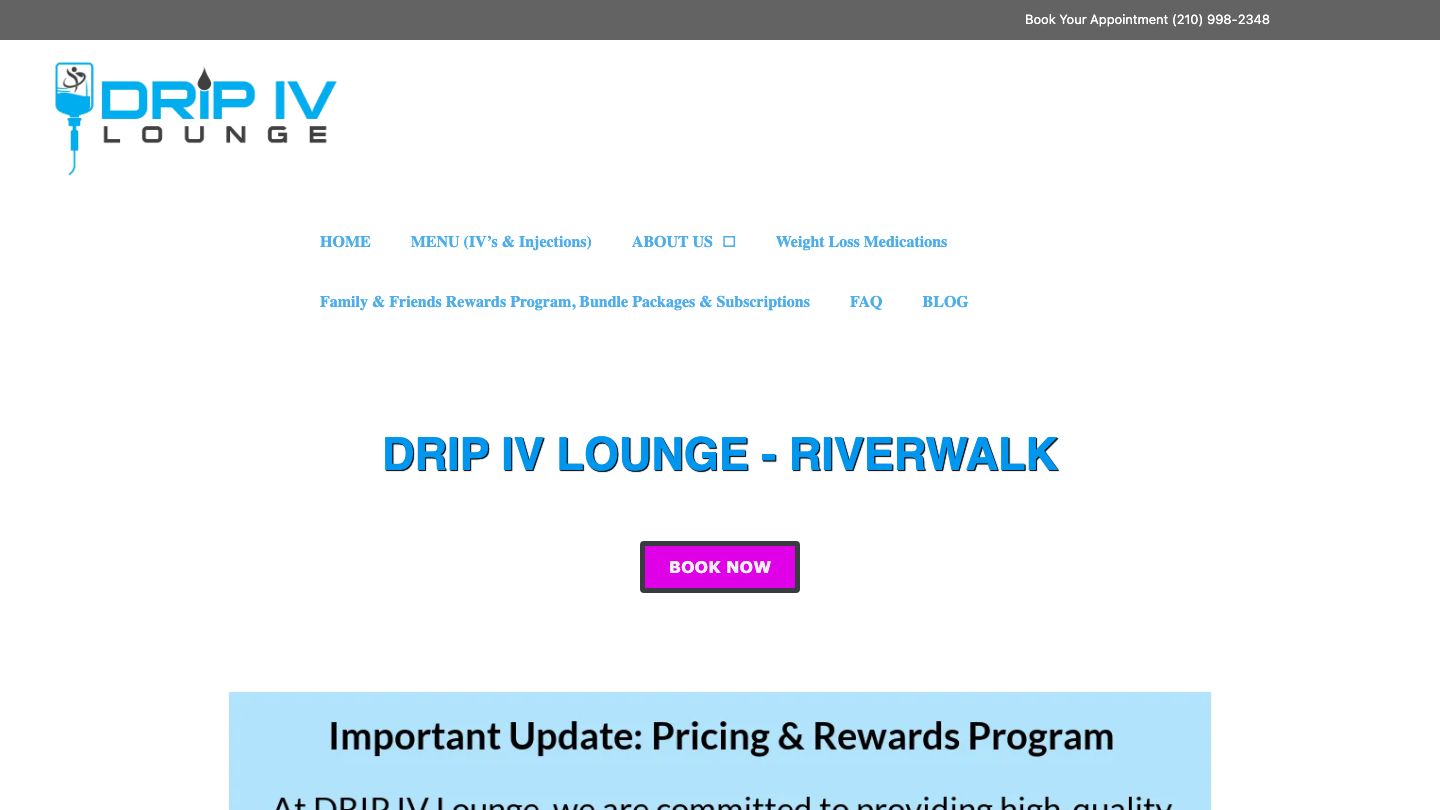 DRIP IV Lounge