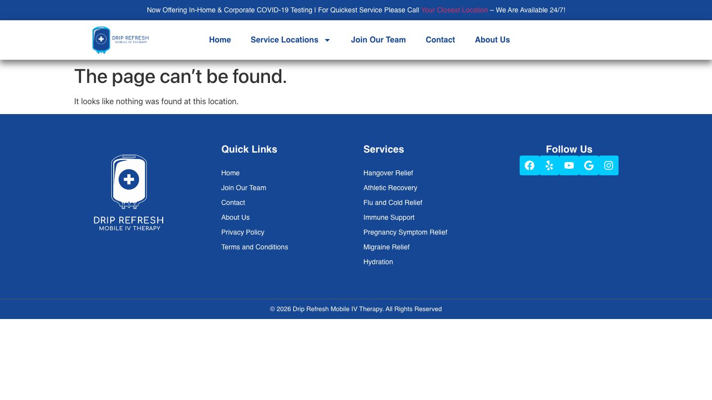 Drip Refresh Mobile IV Therapy - Dallas