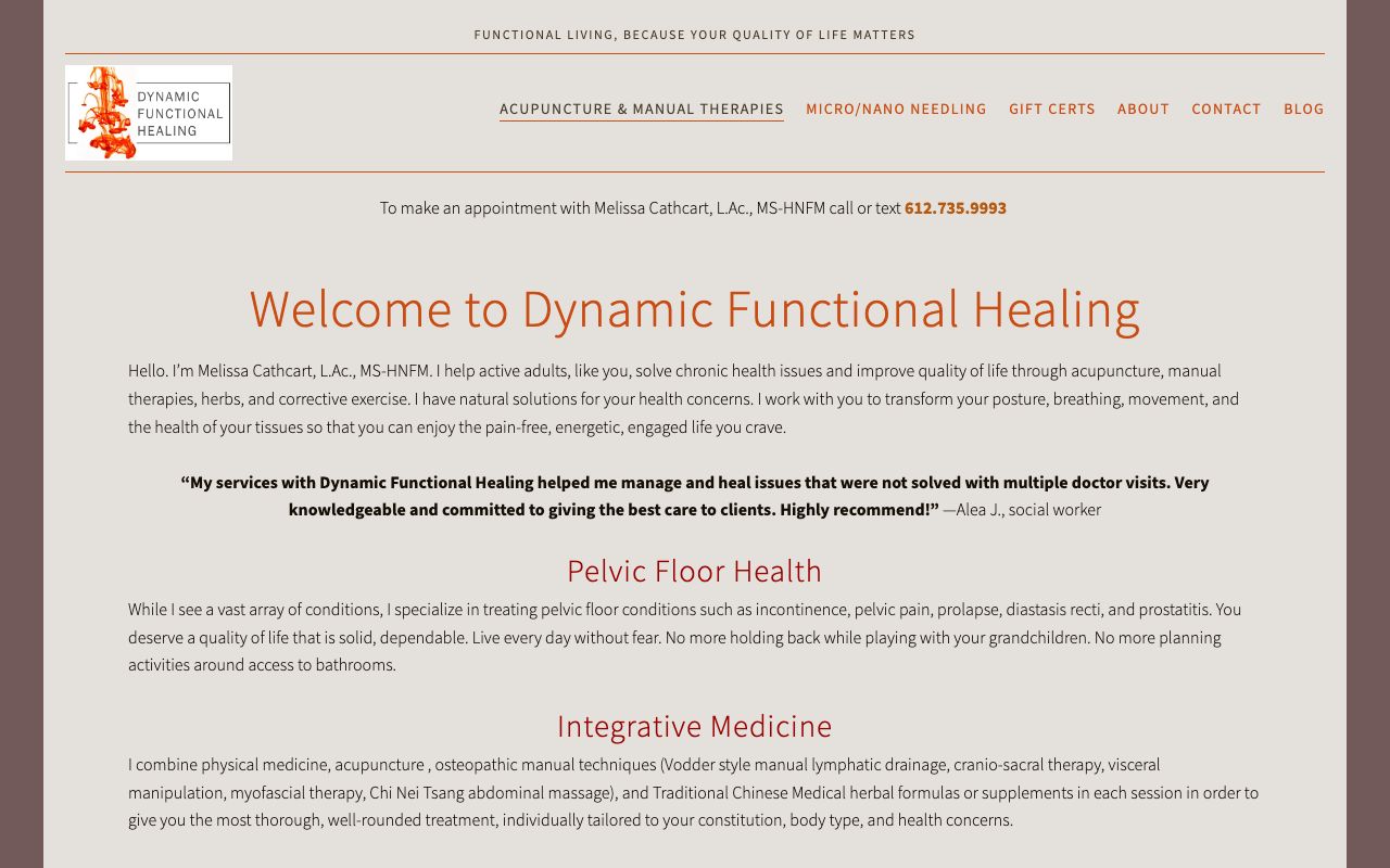 Dynamic Functional Healing