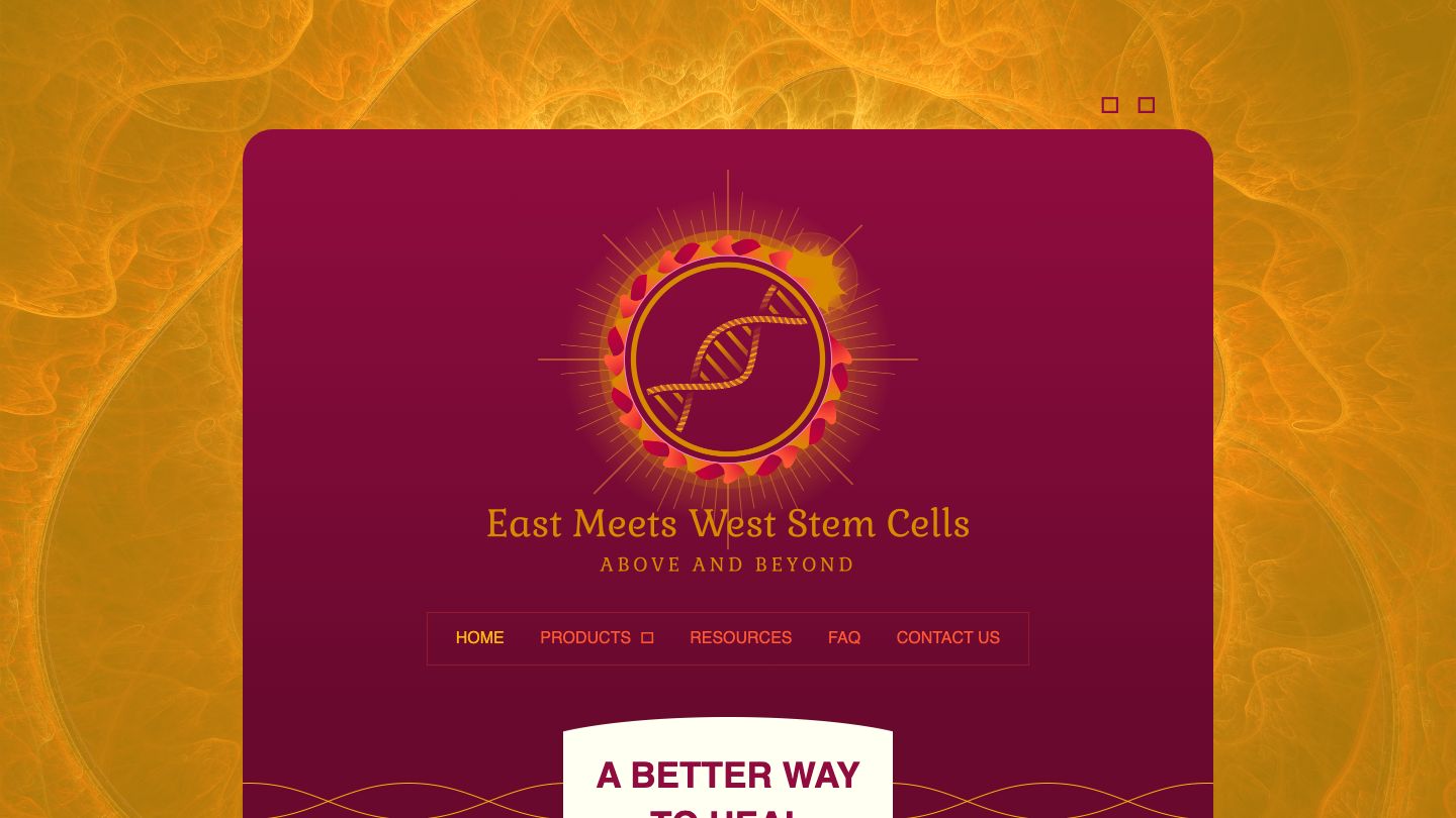 East Meets West Stem Cells