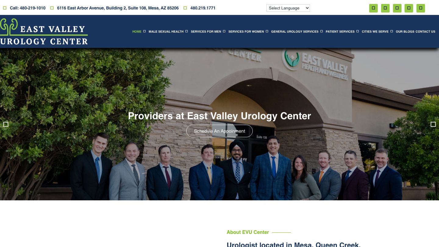 East Valley Urology Center - Mesa