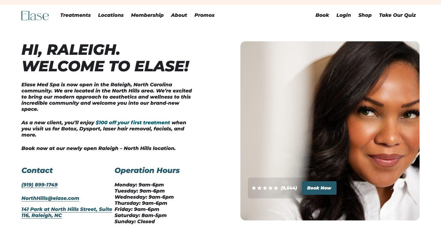 Elase Medical Spa - Raleigh - North Hills