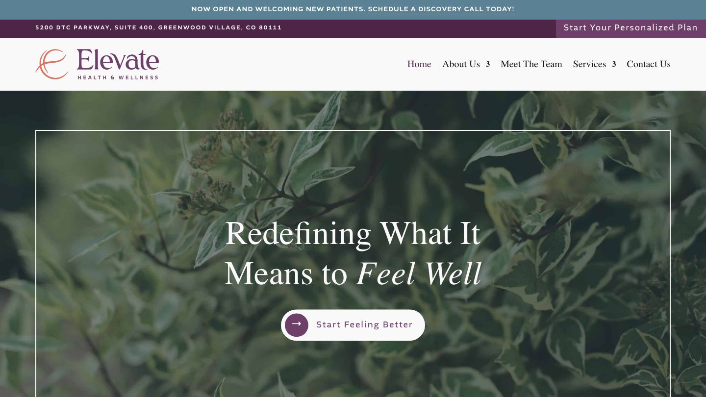 Elevate Health and Wellness