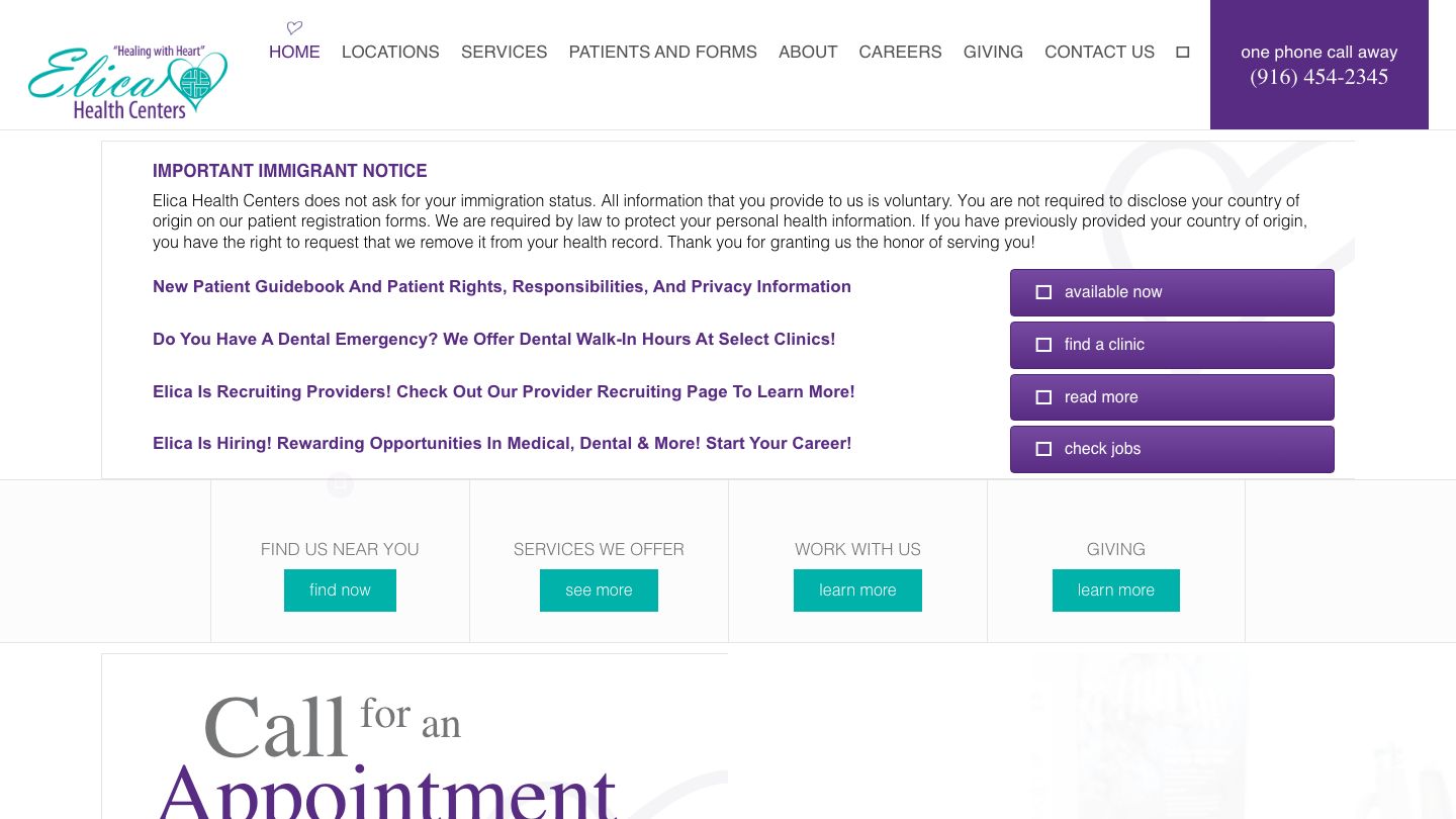 Elica Health Centers - Halyard