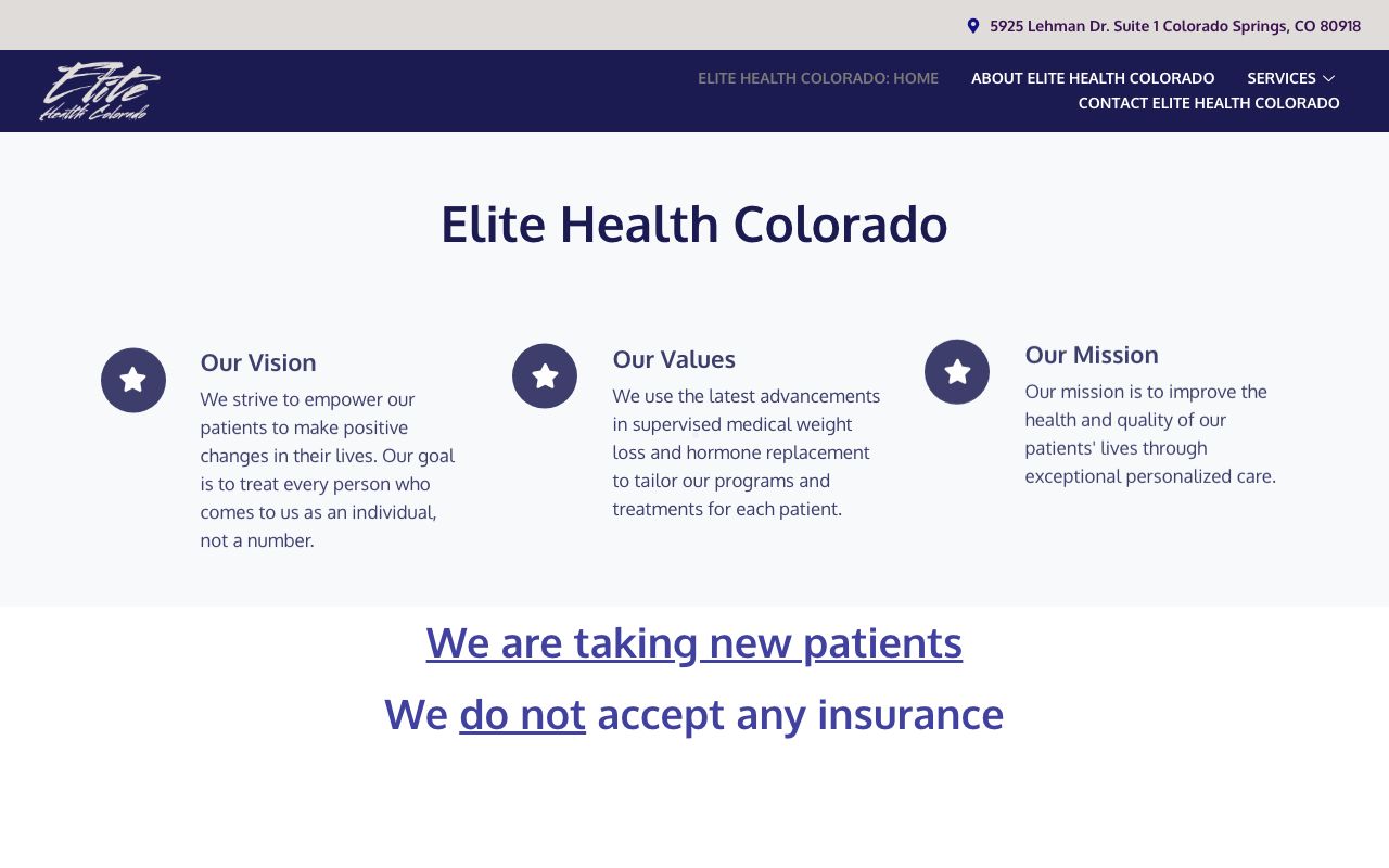 Elite Health Colorado