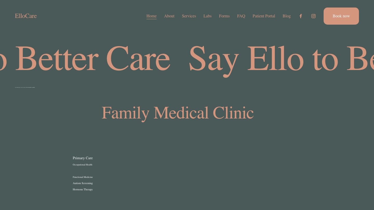 ElloCare - Family Medical Clinic