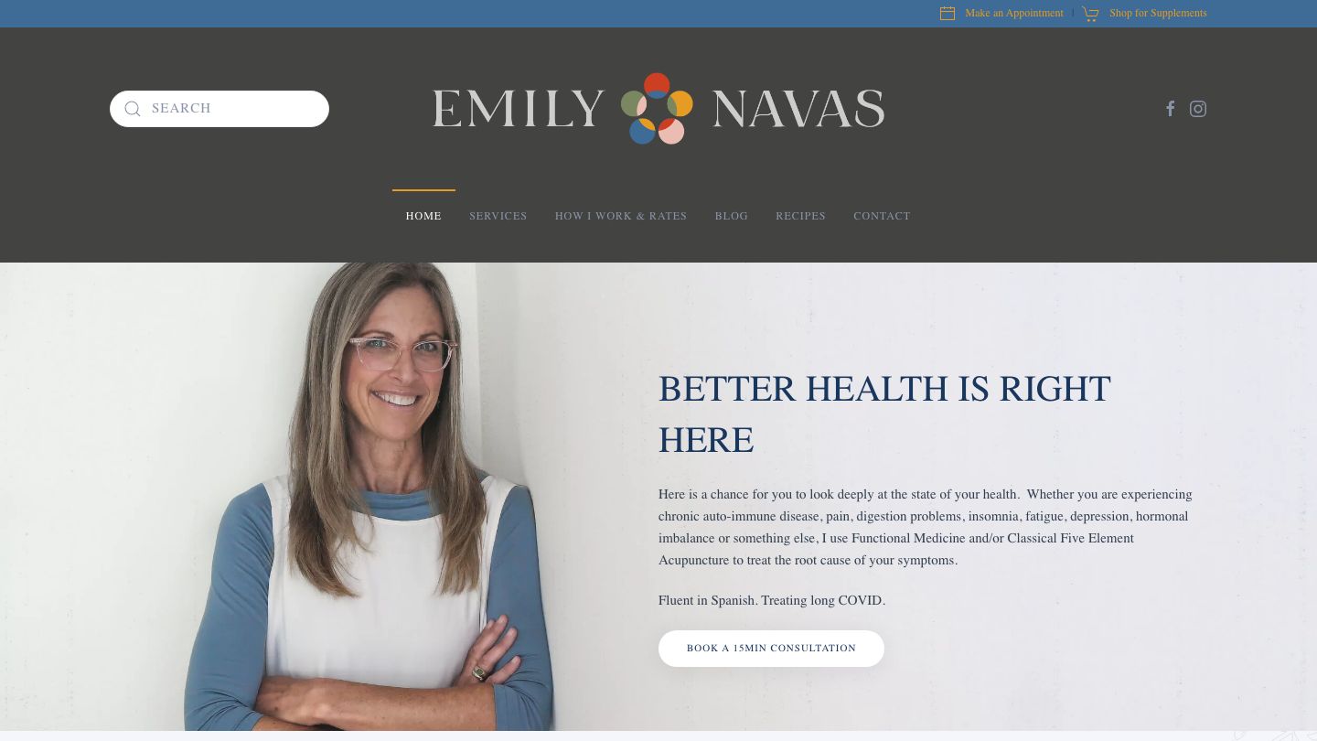Emily Navas Health