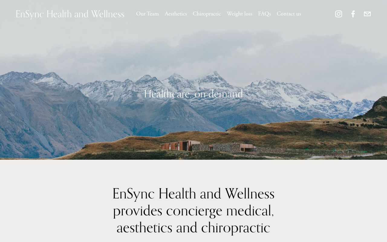 EnSync Health and Wellness, LLC