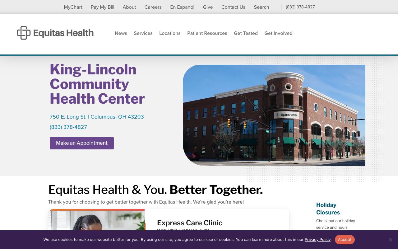 Equitas Health King-Lincoln Health Center