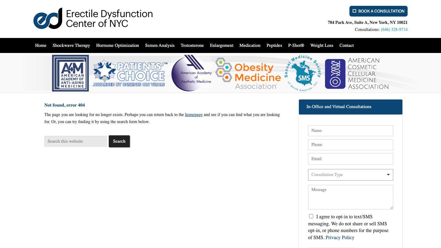 Erectile Dysfunction Center of NYC