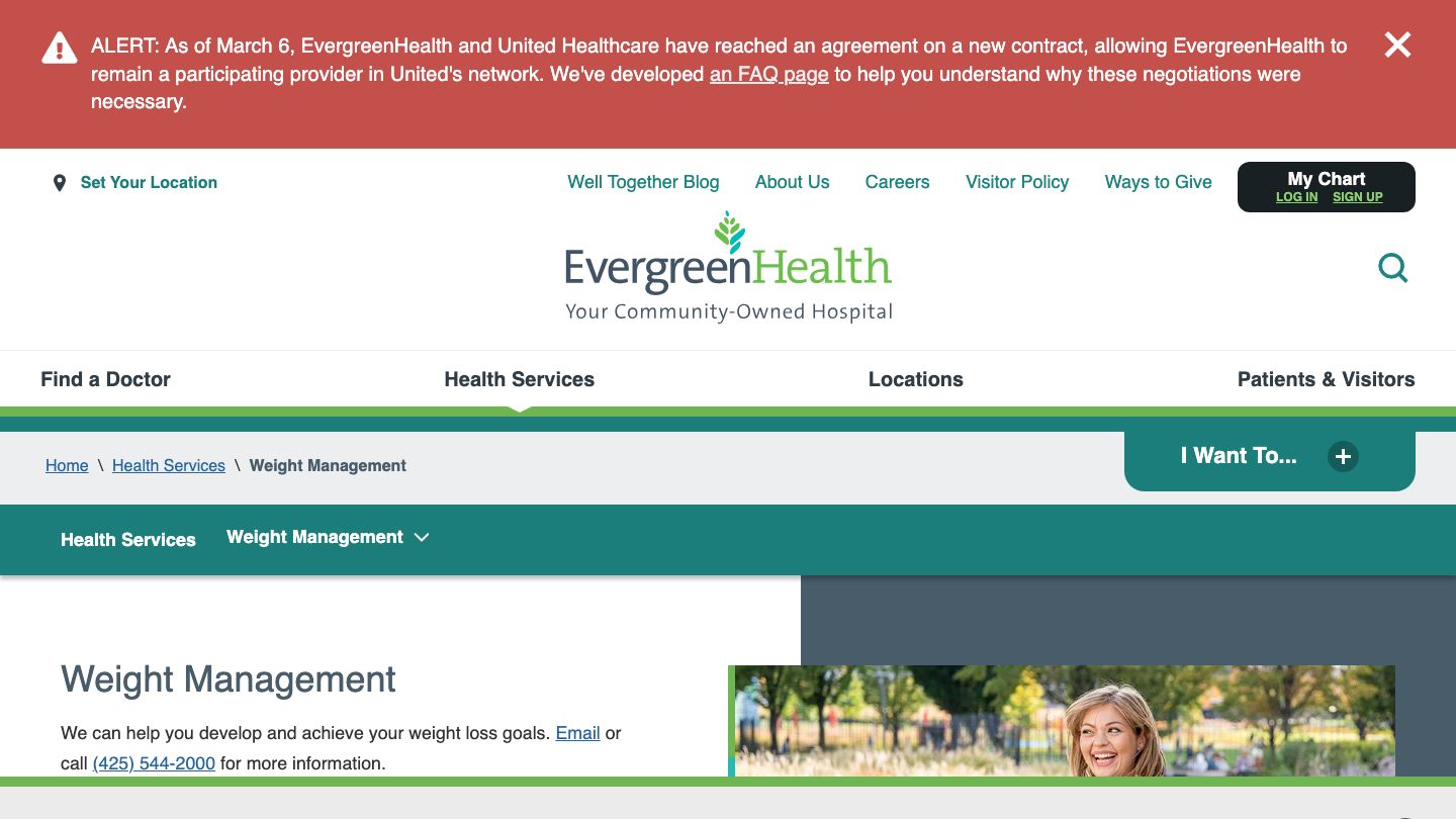 EvergreenHealth Weight Loss & Bariatric Care