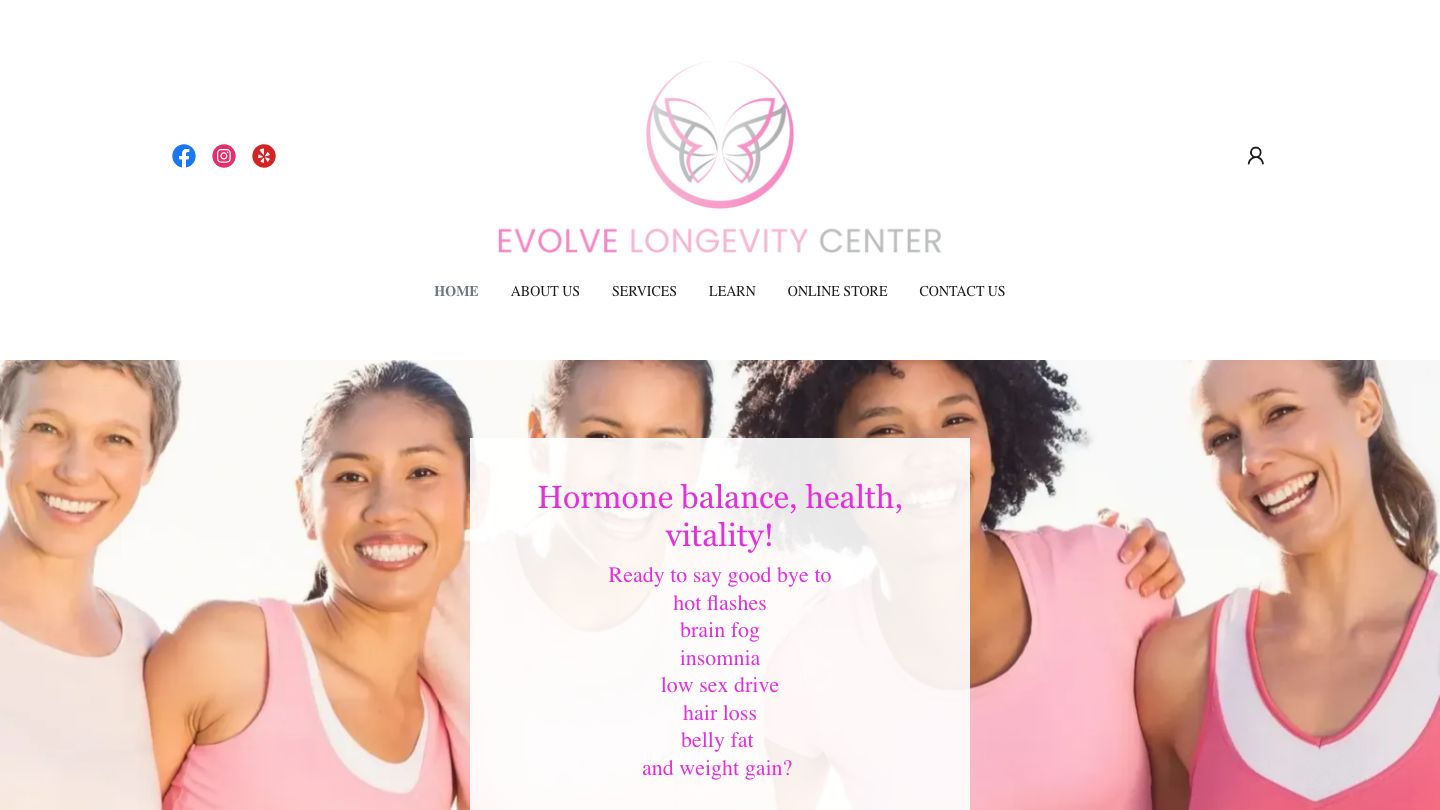 Evolve Longevity Center - HRT, Hormone Therapy & Menopause Clinic