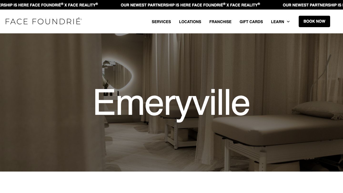FACE FOUNDRIÉ - Emeryville