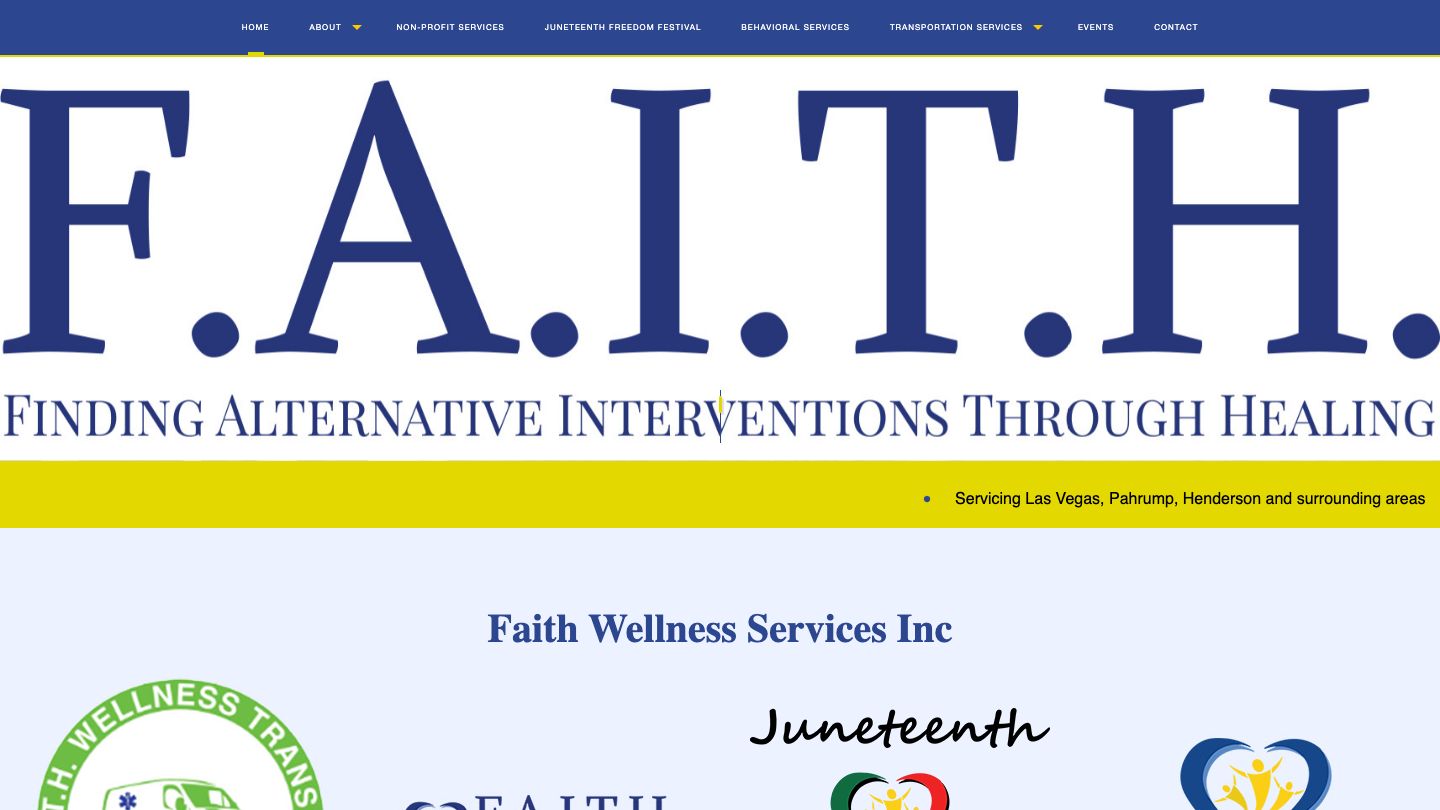 Faith Wellness Services Inc