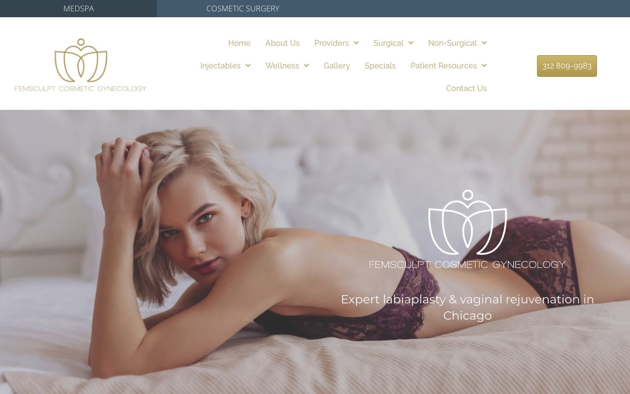 FemSculpt Cosmetic Gynecology