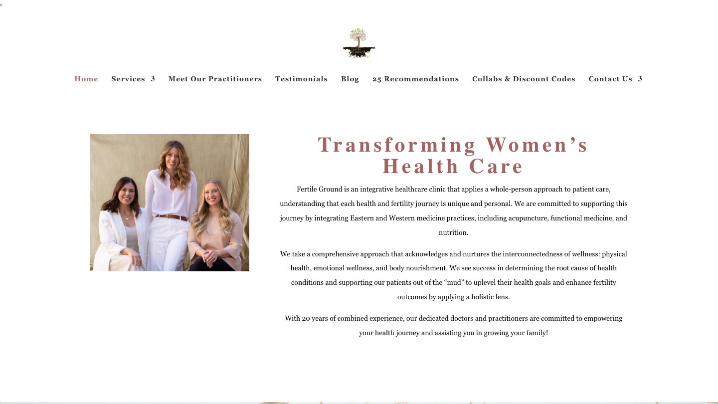 Fertile Ground Health & Wellness Center