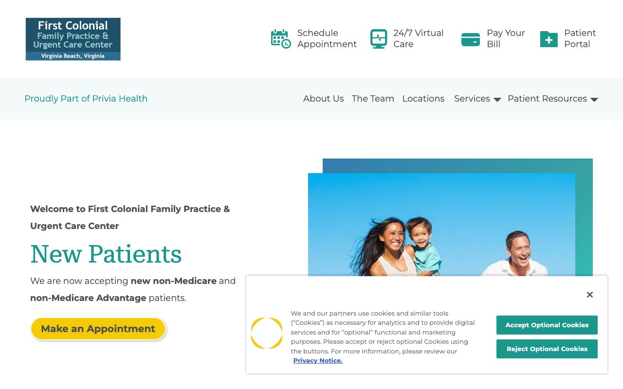 First Colonial Family Practice and Urgent Care Center