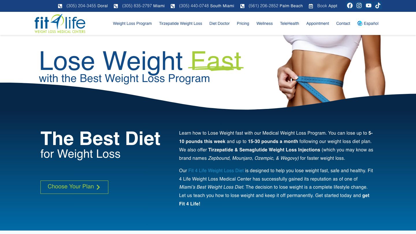 Fit 4 Life Weight Loss Medical Center - Doral