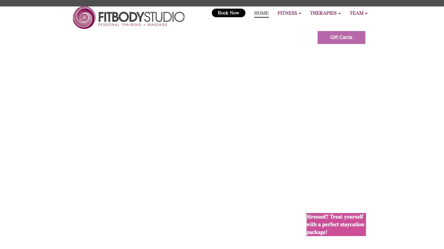 FitBody Studio - Personal Training + Massage Therapy
