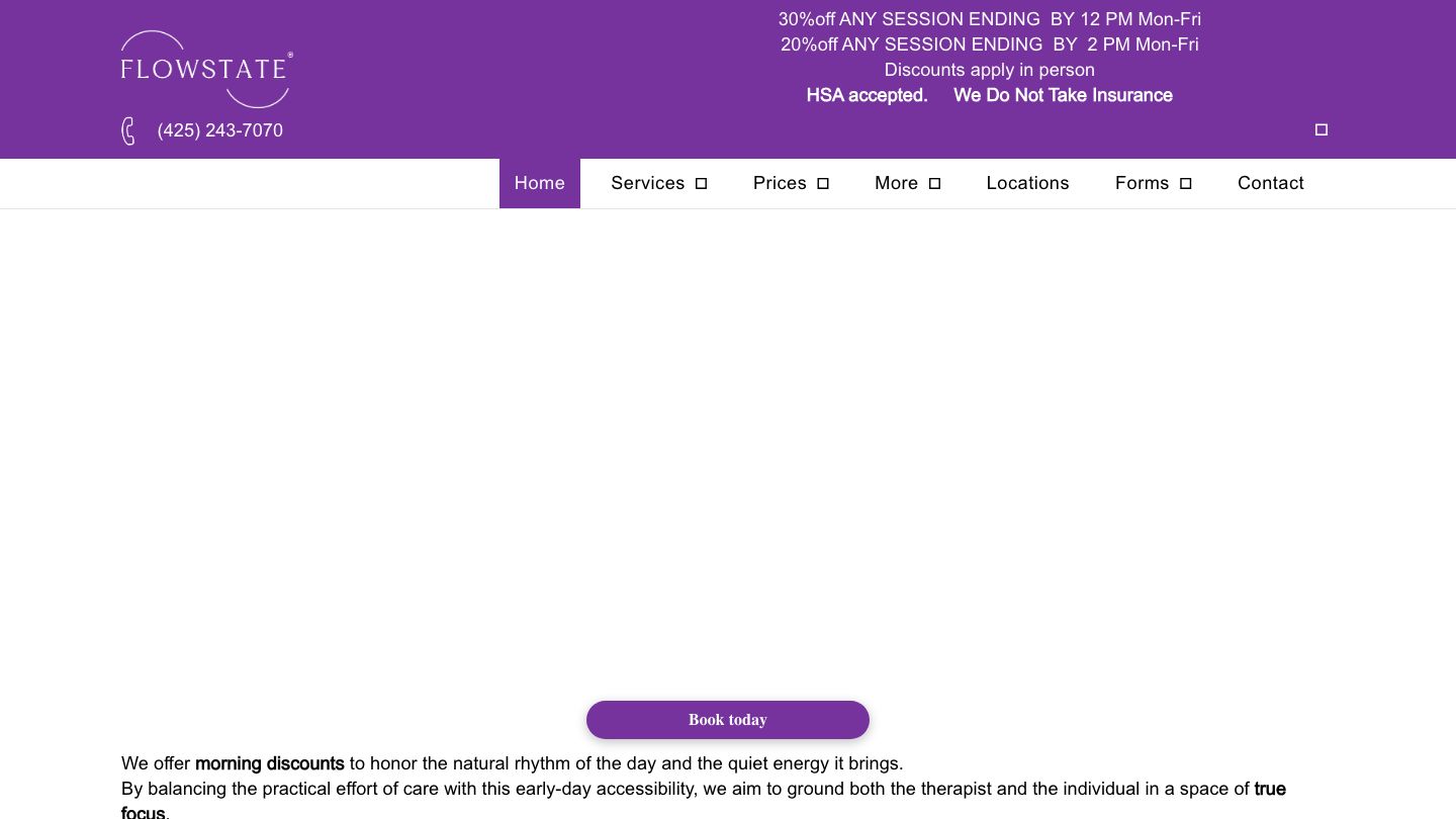 FlowState Massage Seattle