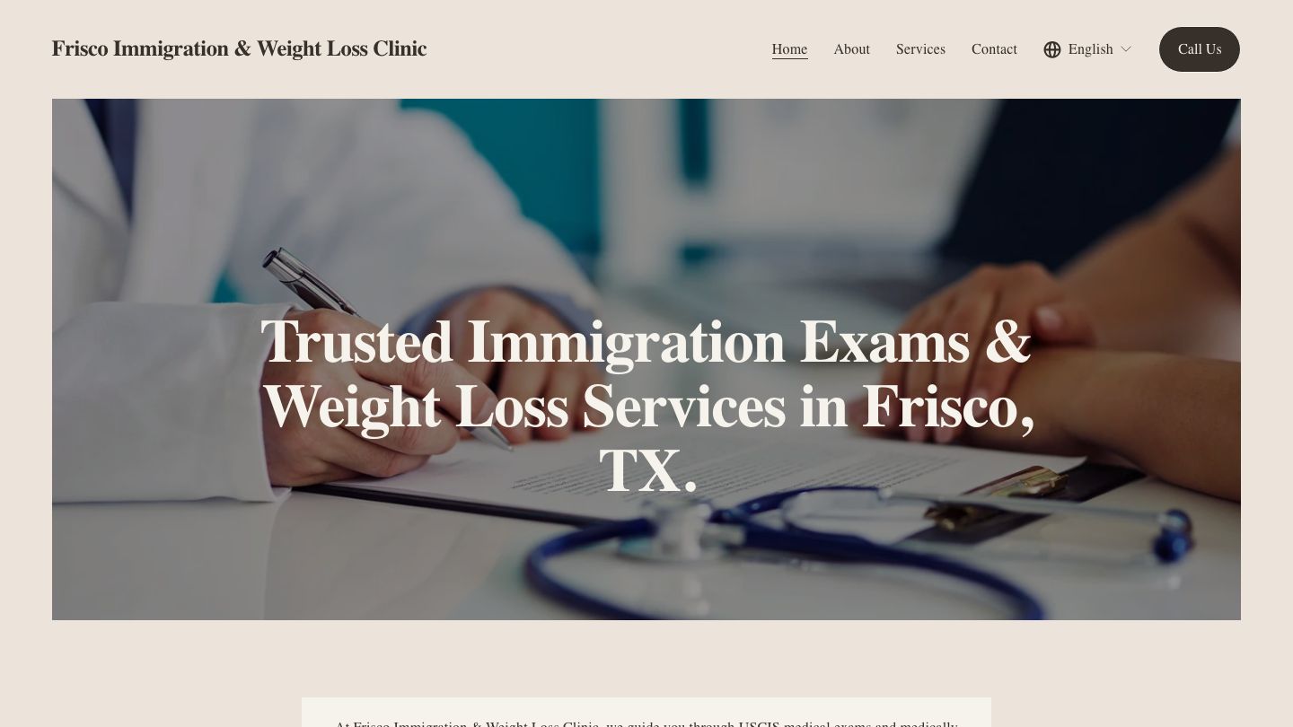 Frisco Immigration & Weight Loss Clinic