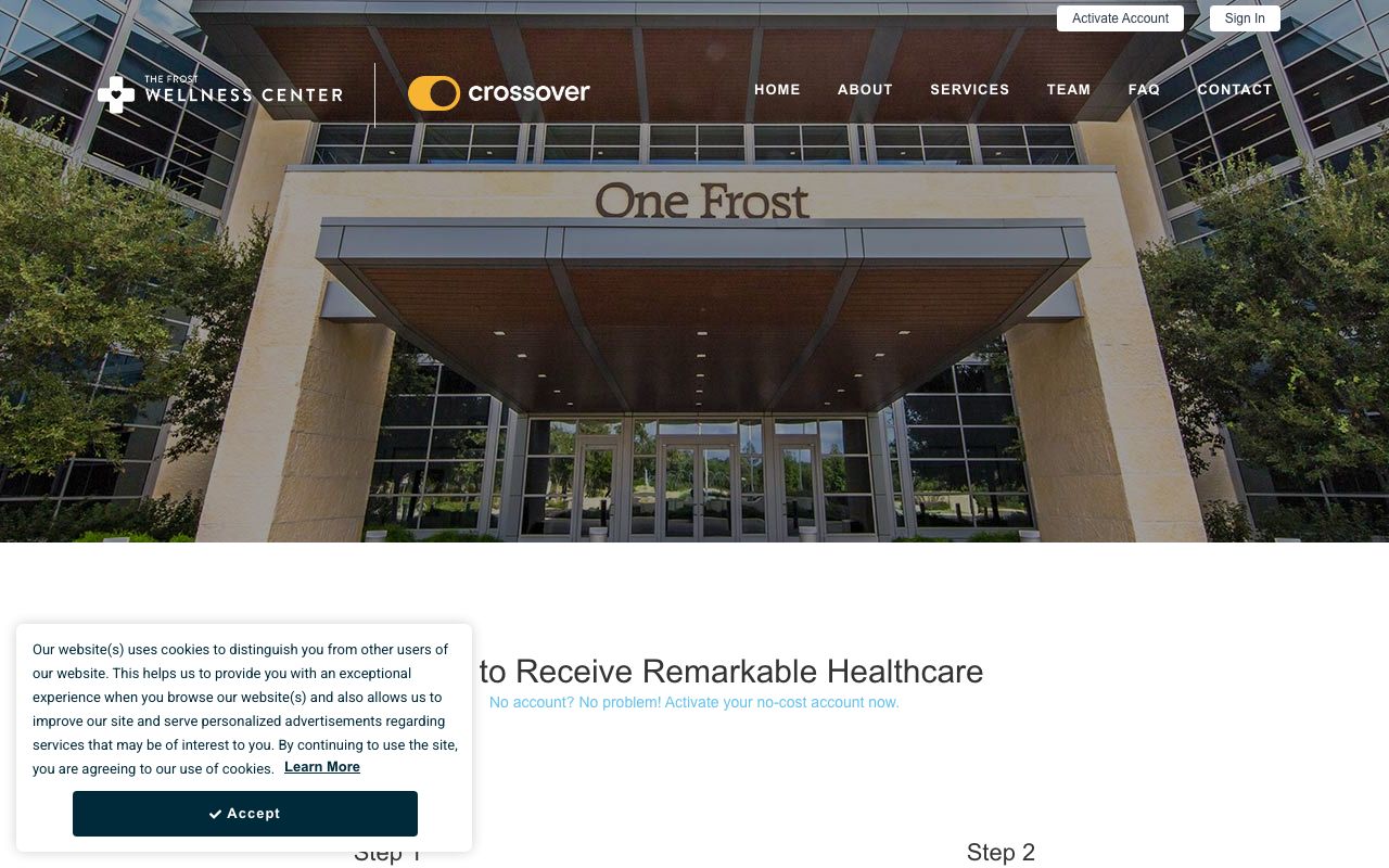 Frost Bank Wellness Center