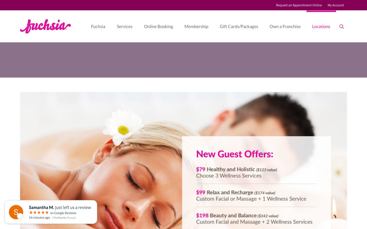 Fuchsia Spa La Encantada